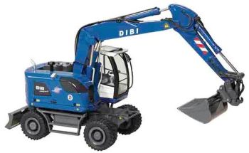 NZG818/02 - Pelle sur pneu LIEBHERR A918 Litronic   DIBI