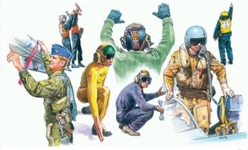 ITA1246 - Pilotes et équipages au sol de l'OTAN  à assembler et à peindre