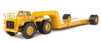 CCM776 - Dumper CATERPILLAR Avec Porte engins Ech:1/48