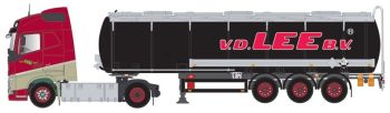 TEK63478 - VOLVO FH04 4x2 Avec Citerne noire 3 Essieux - VAN DER LEE