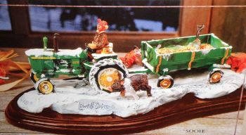 ERT2521 - JOHN DEERE 4010 Avec Remorque "LOWELL DAVIS"