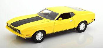 GREEN12910 - FORD Mustang mach 1 Eleanor 1971 60 SECONDES CHRONO Jaune