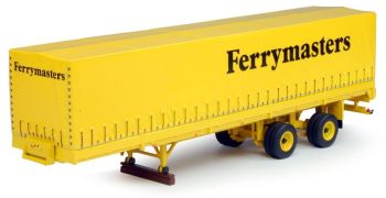 TEK64605 - Remorque Bachée 2 Essieux "FERRYMASTERS" Jaune