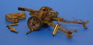 AHK72323 - Canon antichar 7,5cm pak 50 avec munitions