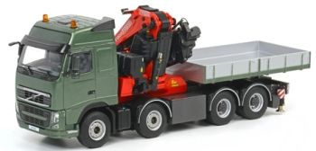 WSI04-1091 - VOLVO FH3 8x4 Globetrotter Avec grue FASSI F1300XP