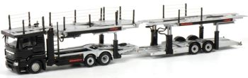 WSI04-1073 - MAN TGS L 3 Essieux Avec Remorque 2 Essieux Porte-voitures