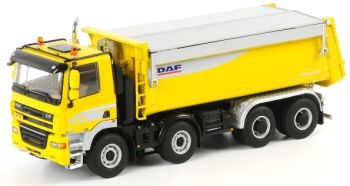 WSI9269 - DAF CF85 DC 4 Essieux Benne "jaune"