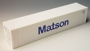 HER1737 - Container 40 Pieds "MATSON" Ech:1/87