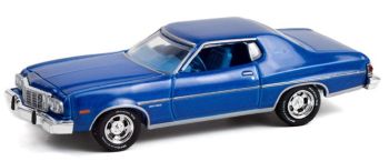 GREEN13310-B - FORD Gran Torino Sport 1974 bleue de la série GLMUSCLE sous Blister