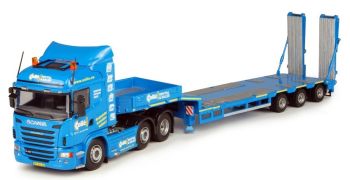 TEK65277 - SCANIA Highline 3 Essieux Avec Remorque porte Engins 3 Essieux "COLLE"