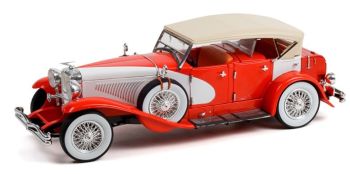 GREEN13627 - DUESENBERG II SJ 1934 Rouge et Blanche