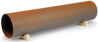 TEK65129 - Grand tube d'acier rouillé