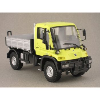 CAR04341 - MERCEDES UNIMOG Jaune Ech:1/43