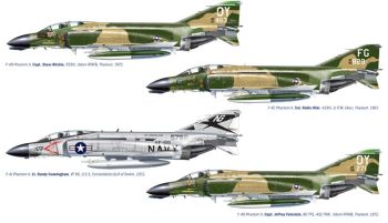 ITA1373 - Avion F-4 Phantom D Aces à assembler et à peindre