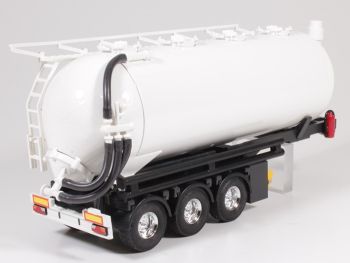 TEK58684 - Citerne 3 Essieux Silo pulvé avec vérin "Blanche"