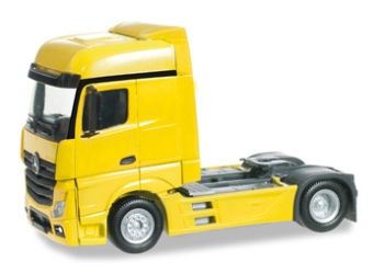 HER159500-004 - MERCEDES Actros Bigspace 4x2 "Jaune" Ech:1/87