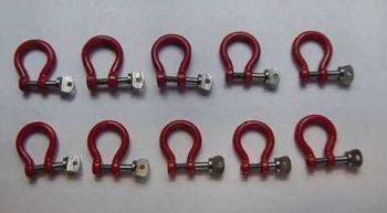 YCC633-1 - Lot de 10 Manilles 50 Tonnes Rouge