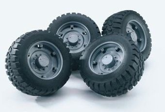 BRU2400 - Roues de camion Ech:1/16
