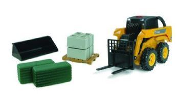 BRI42992 - Mini chargeur à pneu JOHN DEERE Avec chargeur Ech:1/16 Compatible avec les articles BRUDER