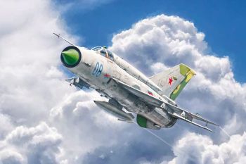 ITA1427 - Avion MIG-21 Bis Fishbed  à assembler et à peindre