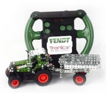 TRO09521 - FENDT 800 Avec Remorque Radiocommandé 451Piéces Ech:1/64