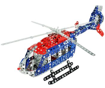 TRO10109 - Hélicoptére de la police 757 Piéces Ech:1/32