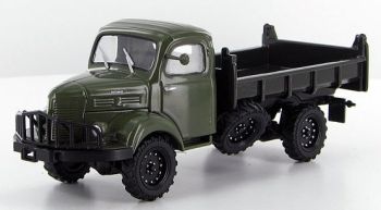 ELI101429 - HOTCHKISS PL20 4x4 Avec treuil avant & benne TP 600 Ex Ech:1/43