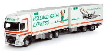 TEK65610 - DAF XF 116 Euro6 SSC porteur avec Remorque 2 Essieux "LIEVAARTEXPEDITIE.NL"