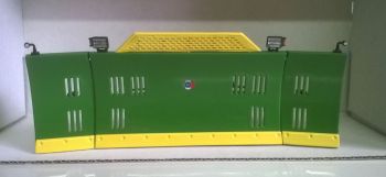 AGM02 - Lame LT400 Jaune et Verte - artisanal