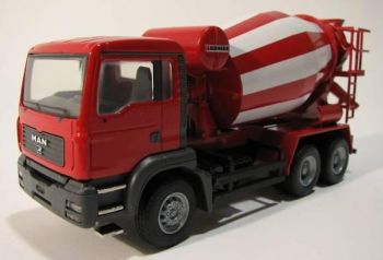 CON66118/03 - MAN TGA 6x4 Toupie HTM704 LIEBHERR Rouge