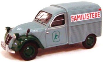 ELI101464 - CITROEN 2cv Camionnette "FAMILISTERE" 336Ex Ech:1/43