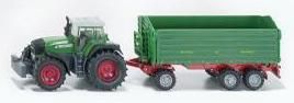 SIK1845 - FENDT 930 avec Remorque 3 Essieux BRANTNER Ech:1/87