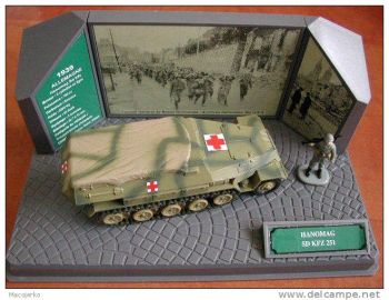 VEREM20105 - HANOMAG Sd Kfz Sanitaire avec 1 personnage