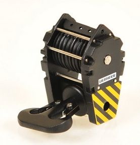 YCC204-1 - Crochet 235 Tonnes 9 Poulies Noir et Jaune LIEBHERR