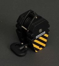 YCC203-1 - Crochet 93 Tonnes 3 Poulies " Noir, Jaune " LIEBHERR