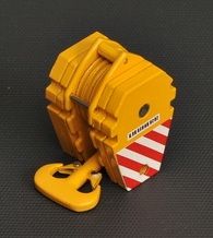 YCC203-2 - Crochet 93 Tonnes 3 poulies "Jaune, Rouge, Blanc" LIEBHERR