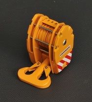 YCC211-2 - Crochet 143 Tonnes 7 Poulies " Jaune, Rouge, Blanc " LIEBHERR