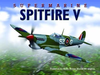 IES02P - Plaque tôlée : Spitfire V Supermarine