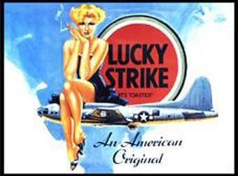 IES46G - Plaque LUCKY STRICKE