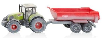 SIK3542 - CLAAS AXION 850 Avec remorque KRAMPE 2 Essieux Ech:1/50