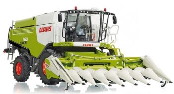 WIK77340 - Moissonneuse CLAAS Lexion 760 bec maïs