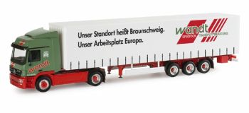 HER153324 - MERCESDES Actros L 4x2 avec remorque 3 Essieux WANDT