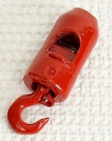 YCC251 - Crochet 25 Tonnes 3 poulies "Rouge"