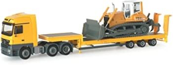 HER153973 - MERCEDES Actros LH 6x2 avec porte engins et Bul LIEBHERR 734 FRIEDSPED