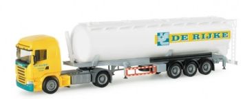 HER154628 - SCANIA R Highline 4x2 avec citerne 3 Essieux DE RIJKE