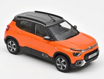 NOREV155222 - CITROËN  C3 2021 Orange avec toit gris