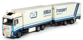 TEK67095 - VOLVO FH04 GB XL Porteur Avec remorque 2 Essieux VERDIJK