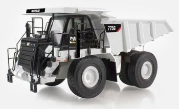 TON30002/02 - Dumper CATERPILLAR 775G blanc