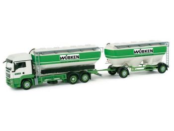 HER157148 - MAN TGS LX Porteur 6x2 avec remorque citerne 2 Essieux WÜBKEN