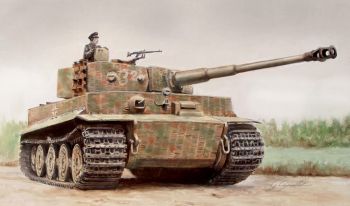 ITA15755 - Char Pz.Kpfw. VI Tiger I à assembler et à peindre